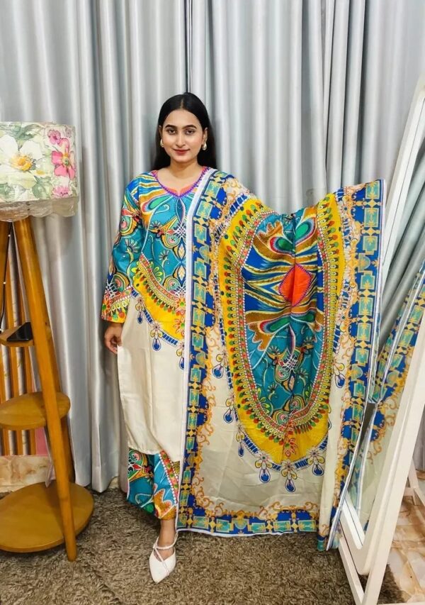 🦋 প্রজাপতির রাজকুমারী থ্রি পিস